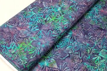 PURPLE GREEN - Bdazzled - Batikstoff aus Indonesien